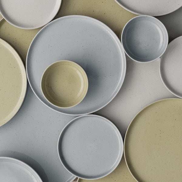Blomus SABLO stoneware dinnerware set, minimalist design for contemporary dining