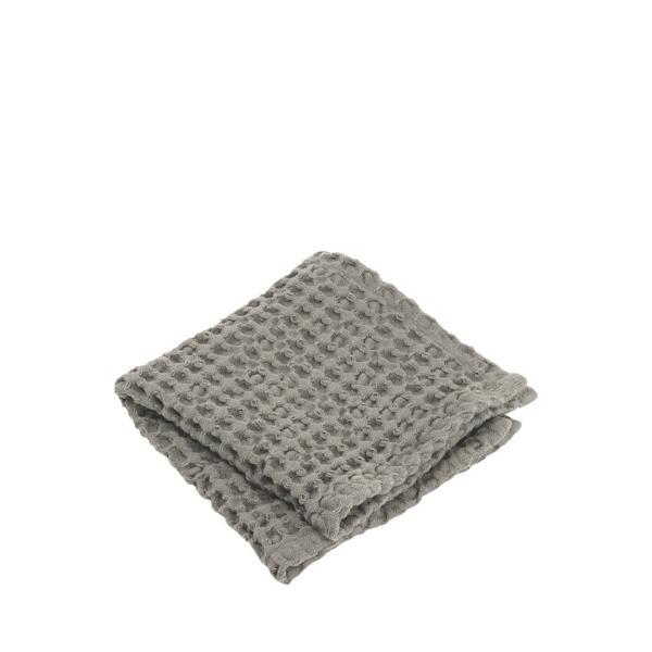 blomus CARO Waffle Weave Cotton Bathroom Washcloth 12 x 12 Set of 2 - OEKO-TEX Standard 100 Certified