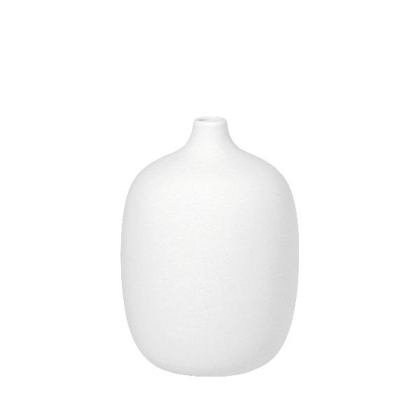 blomus CEOLA Modern Ceramic Statement Vase with Organic Soft Curves  - 5.5 x 7.5