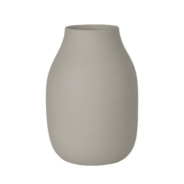 blomus COLORA Ceramic Vase - Matte Soft Touch Finish