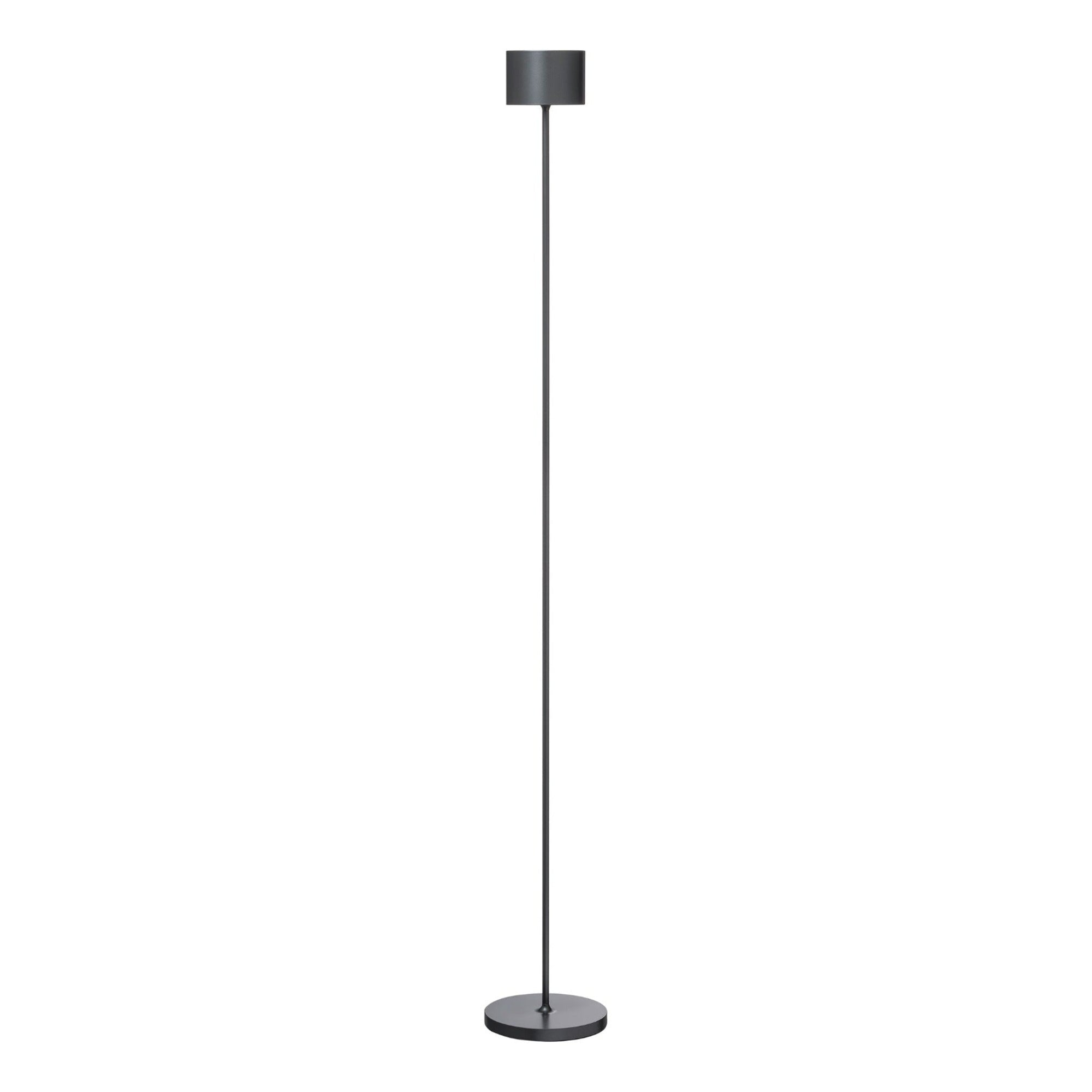 blomus FAROL Metallic Rechargable LED Portable Indoor or Outdoor Floor Lamp - Dimmable