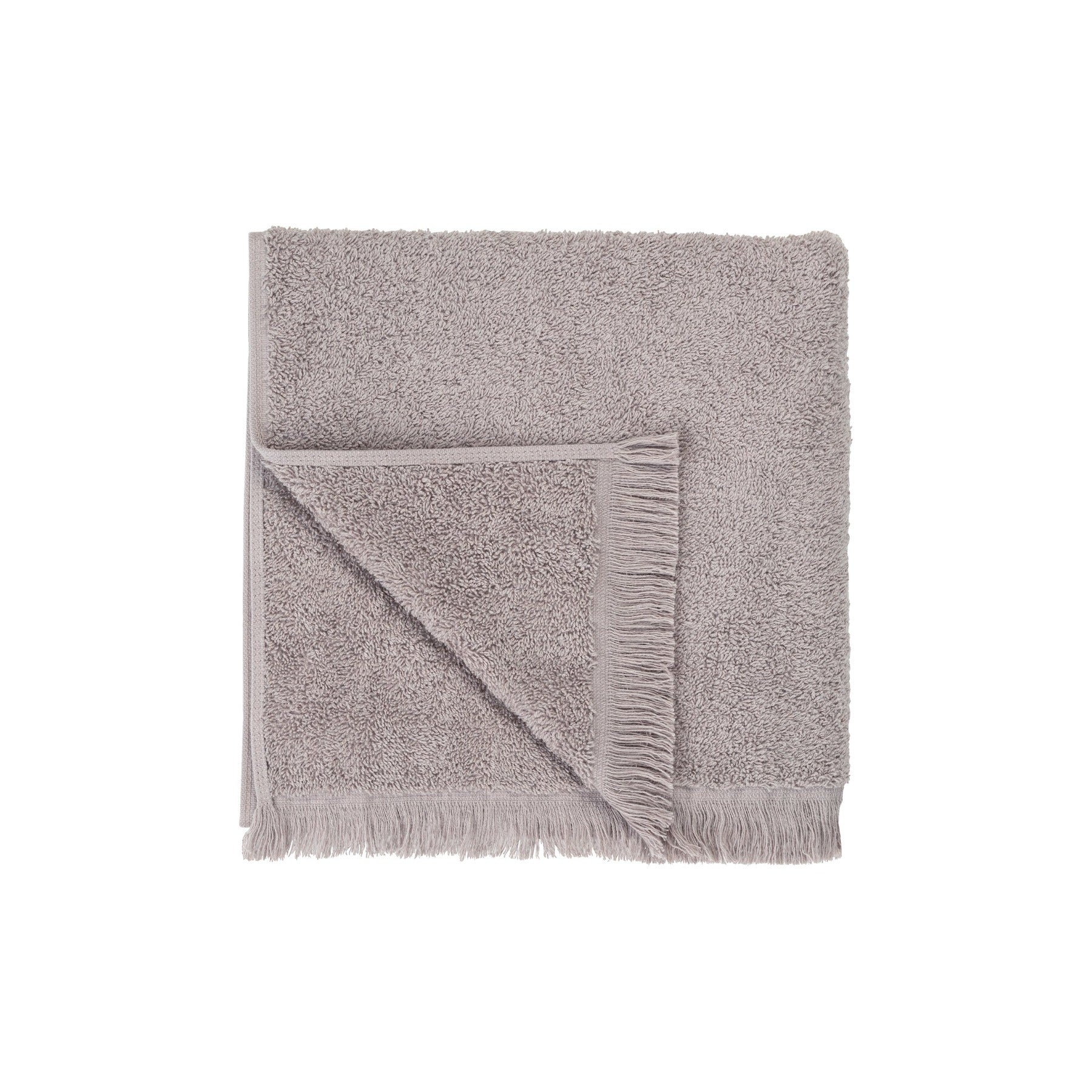 blomus FRINO Fringed Terrycloth Organic Cotton Hand Towel XL 20 x 39 - OEKO-TEX Standard 100 Certified