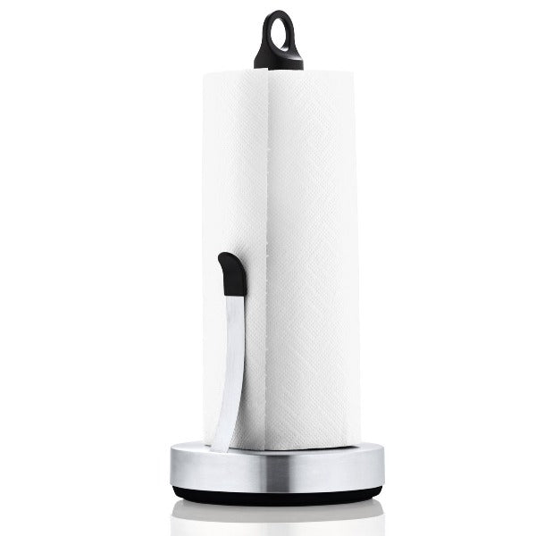 blomus LOOP Paper Towel Holder – Modern Stainless Steel Kitchen Countertop Holder with Weighted Base