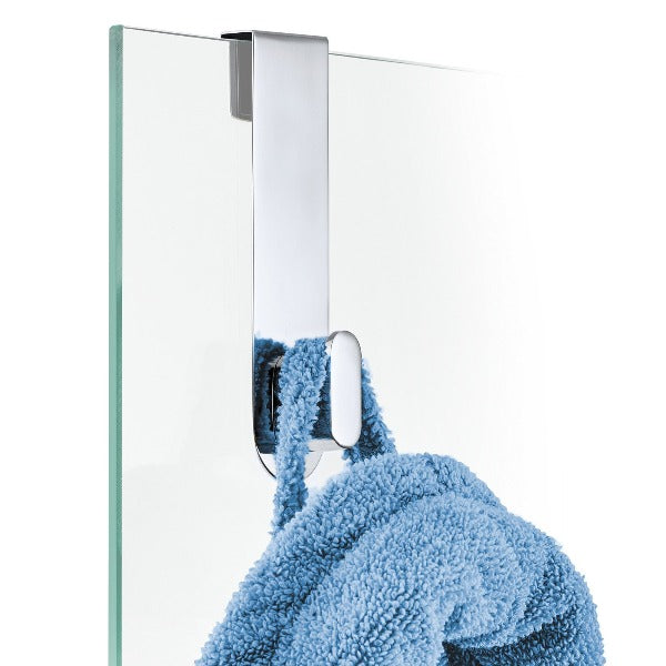 blomus NEXIO Glass Shower Over-The-Door Hook - Polished Stainless Steel