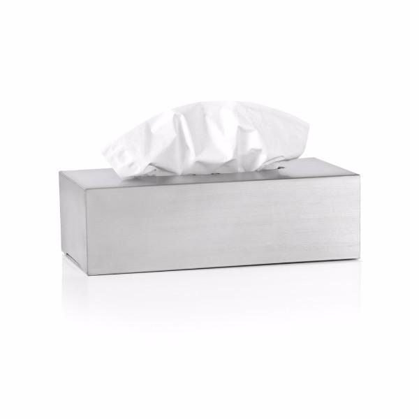 blomus NEXIO Modern Stainless Steel Facial Tissue Cover - Brushed
