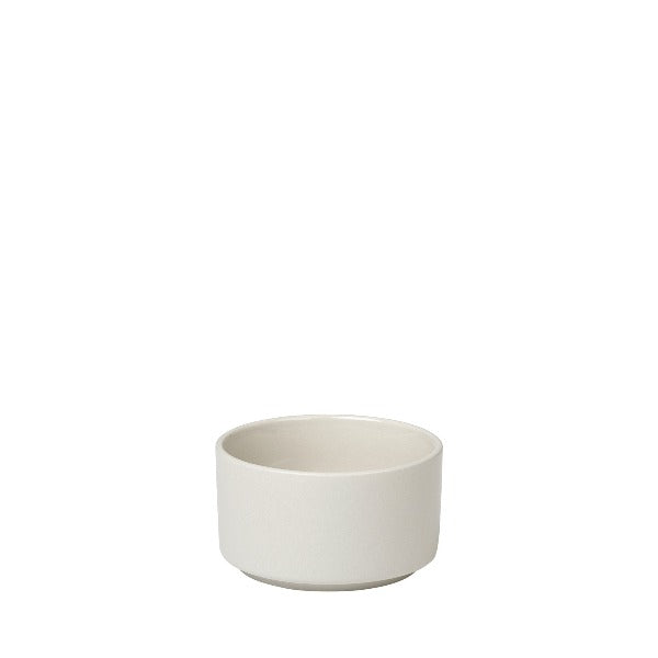 blomus PILAR Modern Stoneware Bowls Set of 4 for Dip, Cereal, Soup, Pasta and Rice for Kitchen or Fine Formal Dining