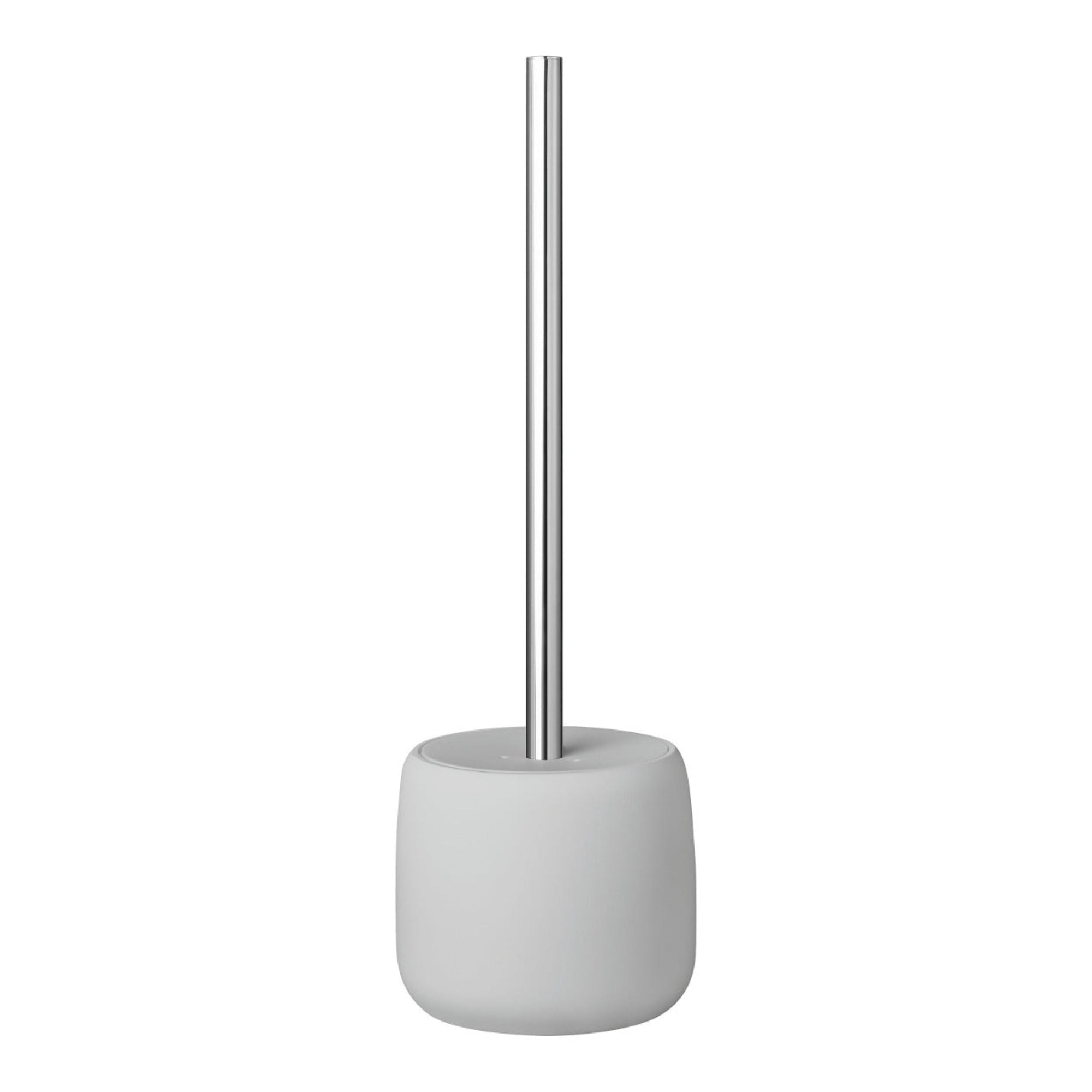 blomus SONO Toilet Plunger with Decorative Holder - Ceramic Soft Touch with Stainless Handle - Modern Design
