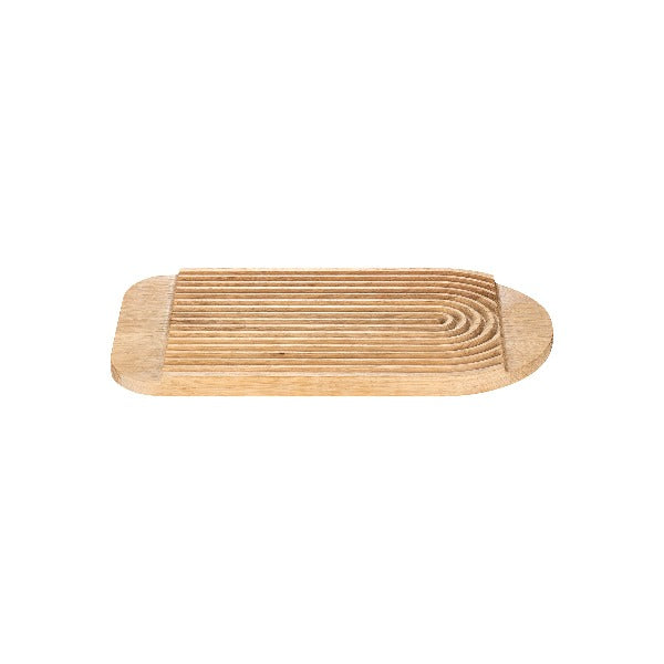 blomus ZEN Solid Oak Cutting Board  – Serving Tray  - Charcuterie Board for Modern Kitchens