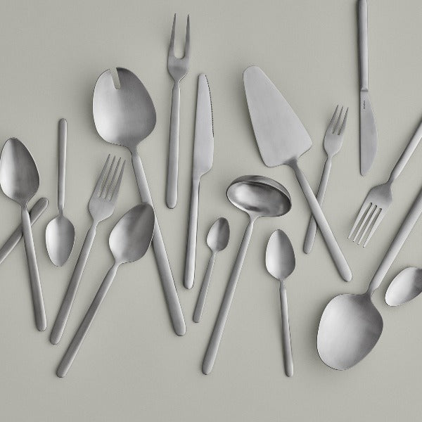 modern minimalist STELLA collection of stainless kitchen utensils by blomus